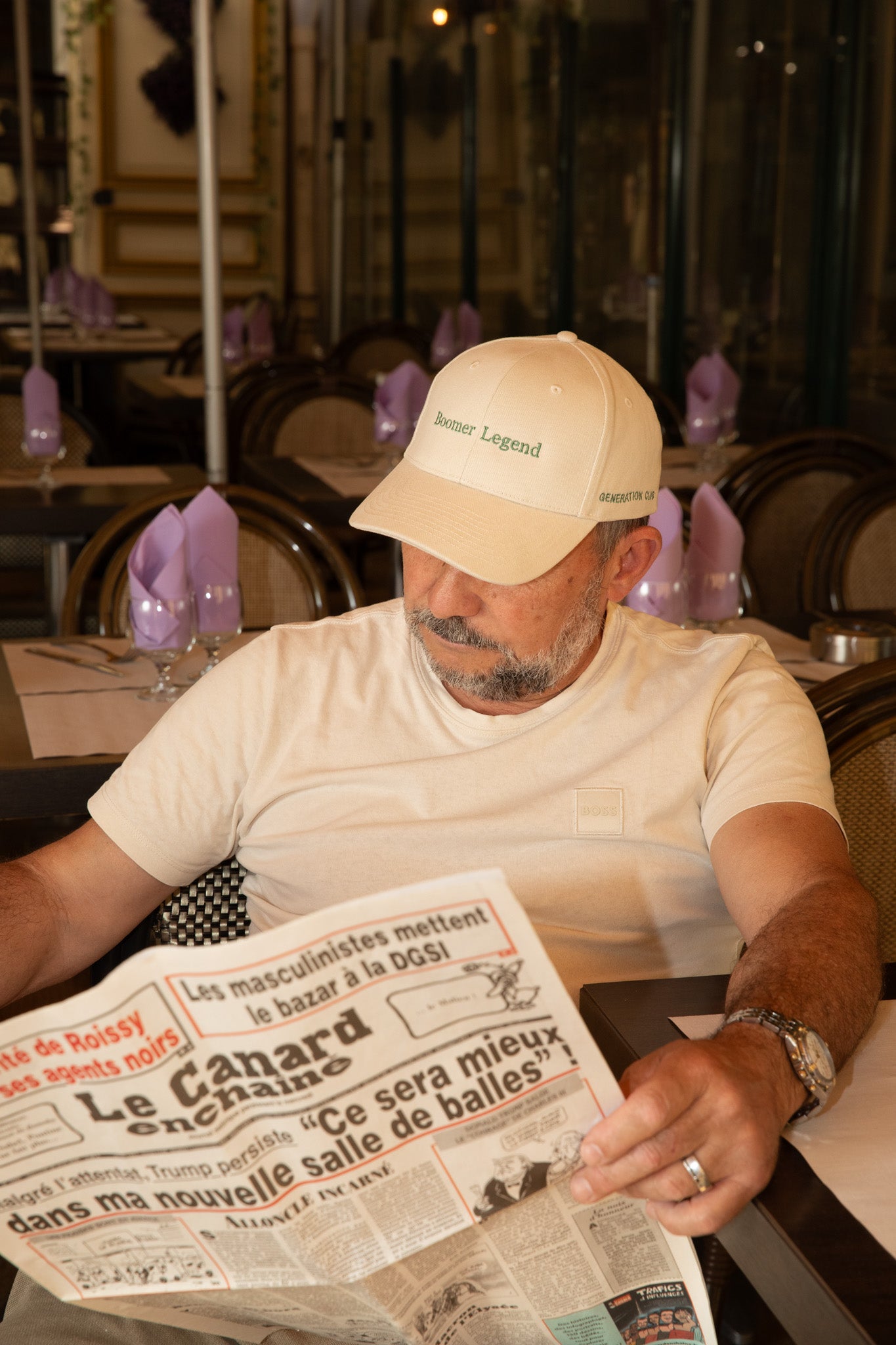 Casquette Brodée en France – Boomer Legend