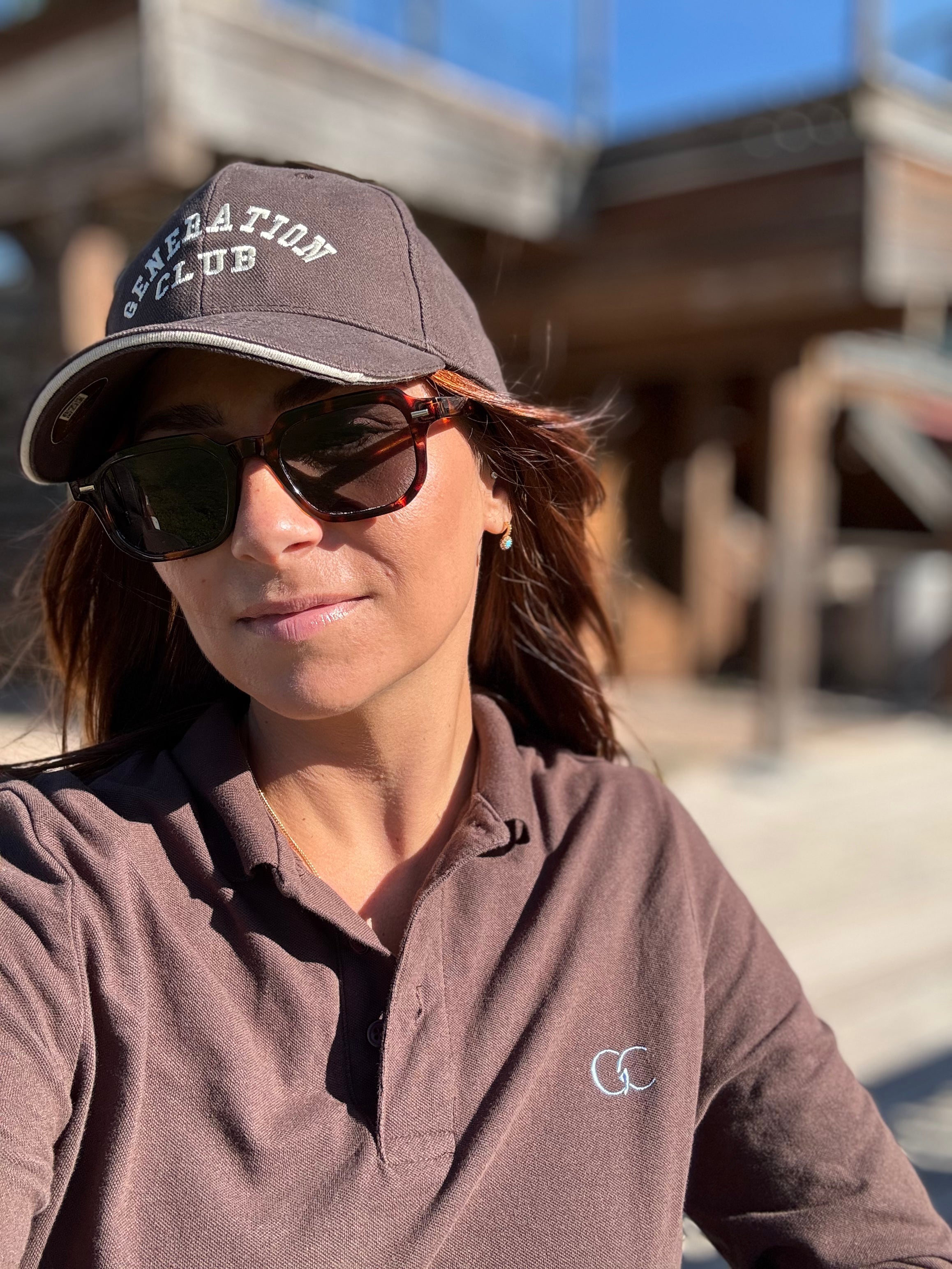 Casquette Old School Marron & Écru – Génération Club